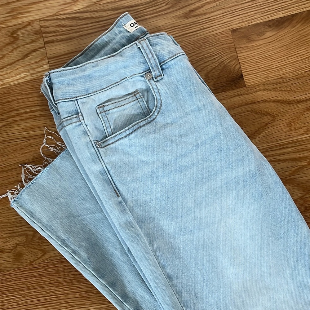 Oat New York Cropped, Light Wash Jeans